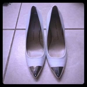 Chinese Laundry white high heeled pump..